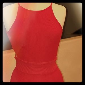 NWT Little Red Dress Bodycon Mini Size 4